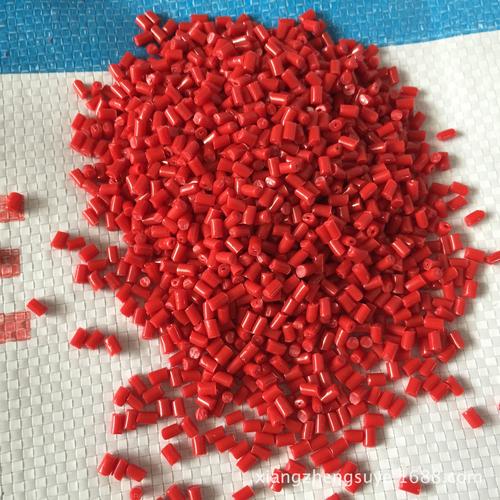【图】厂家直销注塑红色pe再生颗粒pe塑料颗粒hdpe再生颗粒_pe再生料